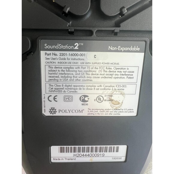 POLYCOM Sound Station2 - Picture 3 of 4